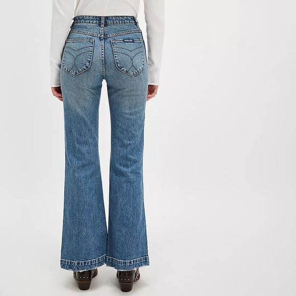 Free people Rolla's East Coast High Rise Flare Jeans‎ size 28 NWT in packaging - Picture 2 of 7